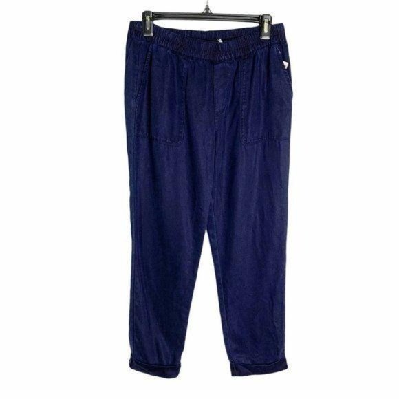 Soft Joie Saphine Pull On Twill Roll Cuffs Pants - Picture 2 of 8